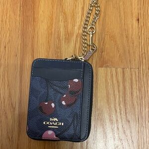 Coach Cherry card case